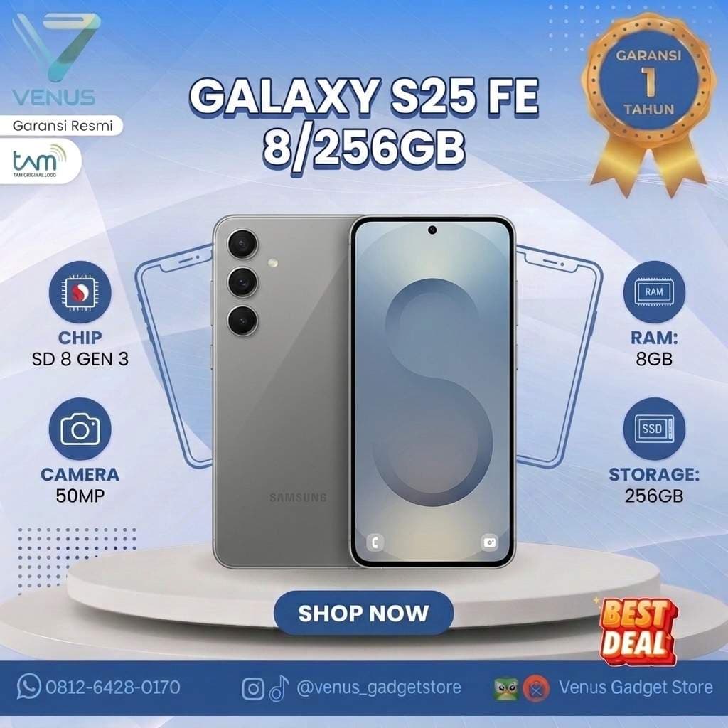 BNIB SAMSUNG GALAXY S25 FE 8/256GB