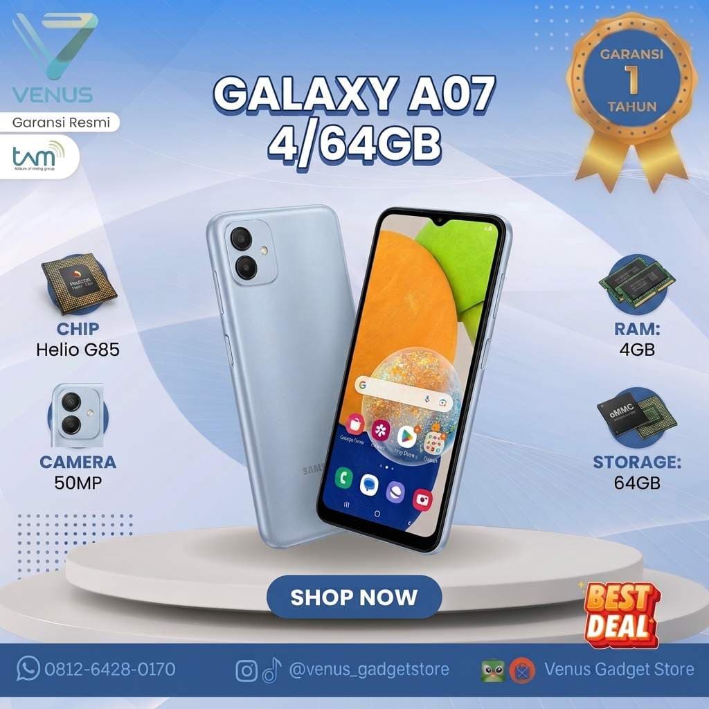 BNIB SAMSUNG GALAXY A07 4/128GB